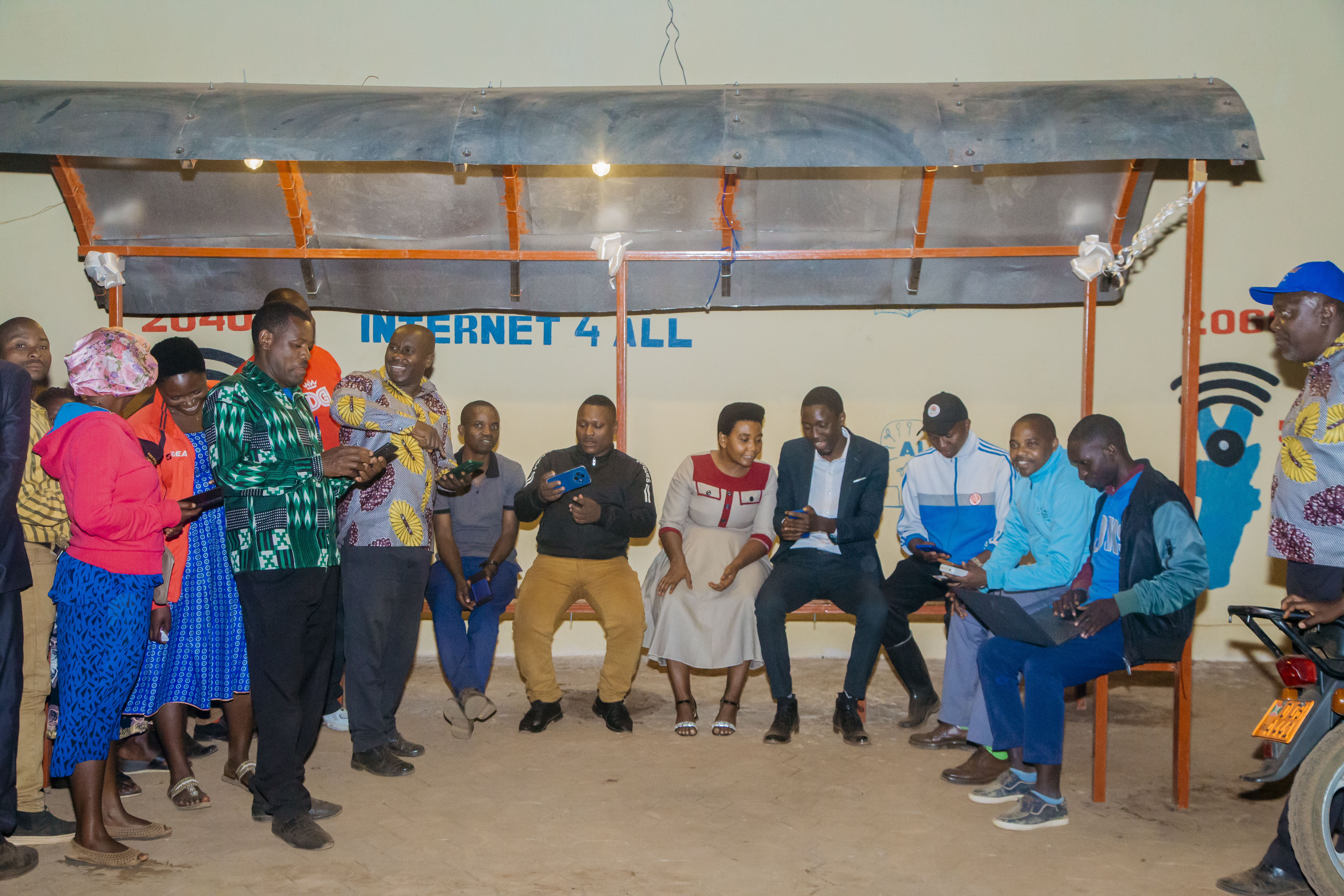 Internet4All Burundi community internet hub in Shombo